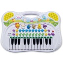 Nahrávacia klávesnica Pianinko ORGANKI Farm Animals pre klavír pre batoľatá