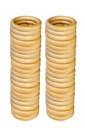 Kruhy Macrame, drevený kruh, 40 KS, 55 mm