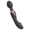 Veľmi výkonný vibrátor 2 v 1, ktorý prináša mega orgazmus