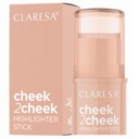 Claresa Highlighter Stick Cheek 2 Cheek 01 Pearl Shine Wet Skin SEOL