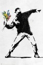 Nástenný plagát The Flower Thrower 61x91,5 cm