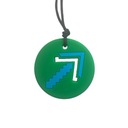 Terapeutické hryzátko PENDANT green 3+ Jellystone