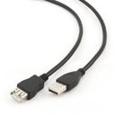 USB 2.0 predlžovací kábel typu AM-AF 4,5m čierny