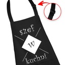 UNISEX nastaviteľná kuchynská zástera Chef in the Kitchen
