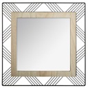 Kúpeľňa Štvorcové zrkadlo nástenné zrkadlo 45cm