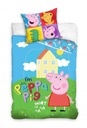 Bavlnené obliečky Peppa Pig 140 x 200 cm súprava obliečok (PP213001)