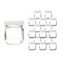 Dóza 40 ml x 100 sklenené dózy s viečkom med Z50