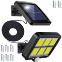 SOLÁRNA LAMPA 120 LED SO SNÍMAČOM POHYBU SÚMRAK