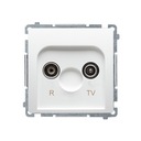 SIMON BASIC R-TV anténna zásuvka BMZAR1/1.01/11