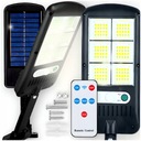 SOLÁRNE PULIČNÉ LAMPY LED SENZOR POHYBU + DIAĽKOVÉ OVLÁDANIE