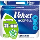 VELVET ECOROLL papier biely 3w. (4 rolky)