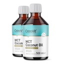 OstroVit MCT kokosový olej 2 x 500 ml KETO LOW CARB