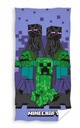 UTERÁK 70x140 MINECRAFT BEACH ZOMBIE BAVLNA SKELETON CREEPER