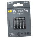 NOVÁ GENERÁCIA AAA / R03 GP ReCyko x4 batérie
