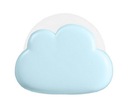 LED CLOUD MODRÁ NOČNÁ LAMPA, DVE FARBY LED