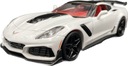 Corvette ZR1 2019 biela 1:24 Motormax 79356