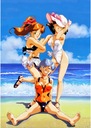 Plagát Anime Manga Super Real Mahjong SRM_036 A2