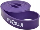 ODPOROVÁ GUMA NA CVIČENIE POWER BAND MIOWI FIALOVÁ 32 MM 15-40 KG