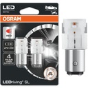 OSRAM LED žiarovky P21/5W ČERVENÁ 12V 1,4W LEDRIVIN