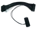 Dual PSU adaptérový kábel 24 pin ATX DVA NAPÁJACIE ZDROJE