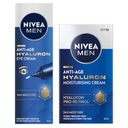 NIVEA MEN HYALURON Krém na vrásky na tvár 50ml + Očný krém 15ml
