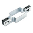 10 x Svorka pre panelový stĺpik 60x40mm, pozinkované ploty