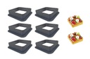 PERFOROVANÝ KRAJ NA TARTALLETKY TORTÁČKY 6 ks, 8 cm