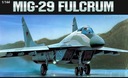 MiG-29 A FULCRUM KITCHEDULE MODEL 12615 ACADEMY