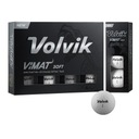 Golfové loptičky Volvik Vimat Soft 12 ks biela mat