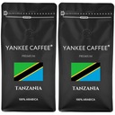 Kávové zrná 2kg 100% Arabica čerstvo pražená z pražiarne Tanzánia (2x1kg)