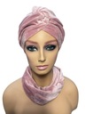 Turban Clara velvet VS/1 univerzálne turbany Lidia