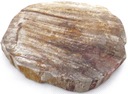 Kamenná miska na mydlo skamenené drevo 18x17cm