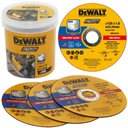 100 kotúčov 125x1mm na kov INOX DeWALT DT20540