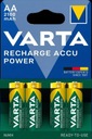 VARTA dobíjacie batérie R6 AA 2100 mAh 4 ks