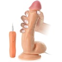 ROTAČNÝ HRUBÝ DILDO VIBRATOR NA PENIS 10 FUNKCIÍ