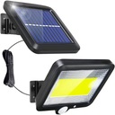 PANEL SOLÁRNEJ LAMPY SÚMRAK SNÍMAČ POHYBU COB