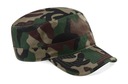 Camouflage Vojenská maskovacia hliadková čiapka