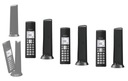 TELEFÓN PANASONIC KX TGK 210 DECT 3 SLÚCHADLÁ