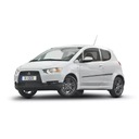 Bočné lišty Mitsubishi Colt 3D 2008-12