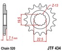JT JTF434.15 PREDNÉ OZUBENÉ KOLO