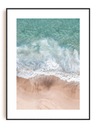 SPECTACULAR OCEAN beach WAVE obrázok relaxačný A3