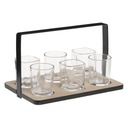 POHÁRKY NA WHISKY 6 ks PODAČKA s rúčkou SET