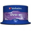 VERBATIM DATALIFE DVD+R disky 16x 4,7GB 50ks CAKE