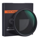 KF Sivý filter 82mm NASTAVITEĽNÝ ND8-ND128 fader PRO