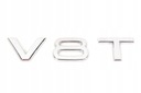 Originálne chrómové nápisy AUDI V8T 4H08536012
