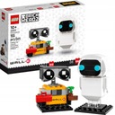Súprava kociek LEGO BrickHeadz 40619 EVE a WALL-E