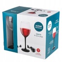 POHÁRE NA VÍNO 6 KS ČIERNY ONYX 330ML SET