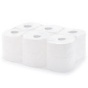 Jumbo biely celulózový toaletný papier 12 kusov