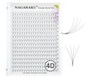 NAGARAKU hotové umelé mihalnice C 4D TUMBLES 0,07 320 ks. MIX 9-14mm