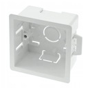 KG2P148 - krabica pod omietku 86x86 x48 mm pre dvojitú dosku